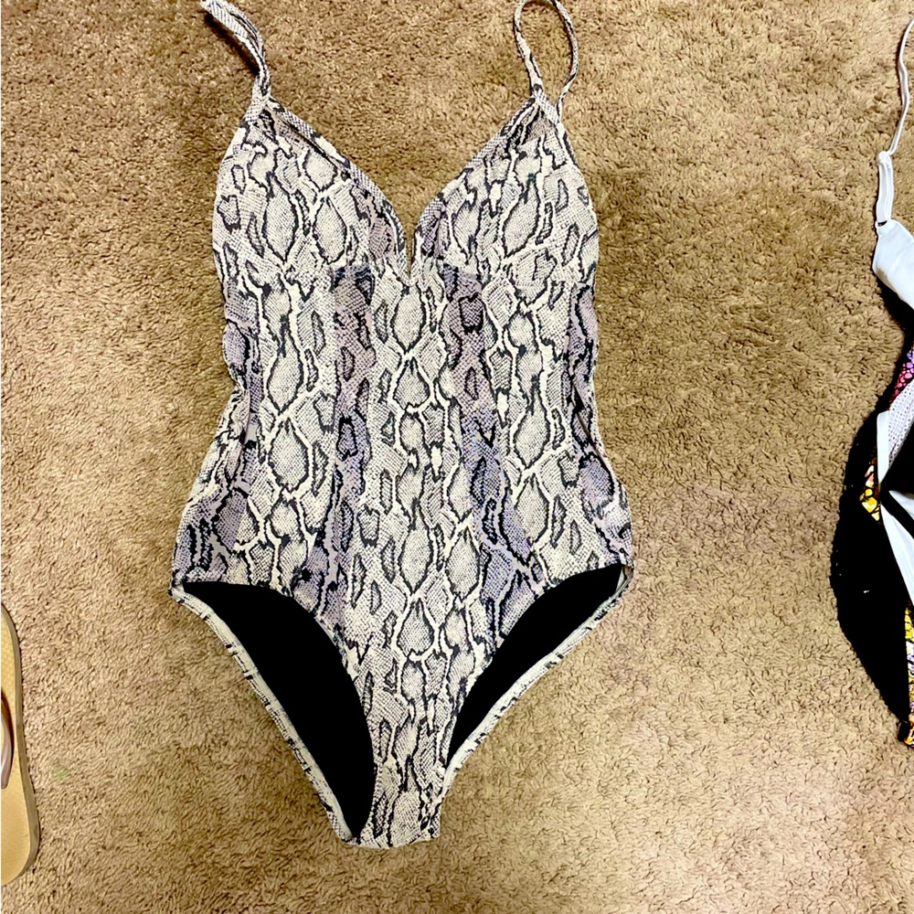 Seafolly Snakeskin Swimsuit